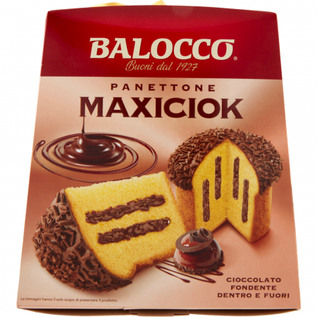 Specialități Crăciun 2025 - Balocco Panettone MaxiCiok 800g