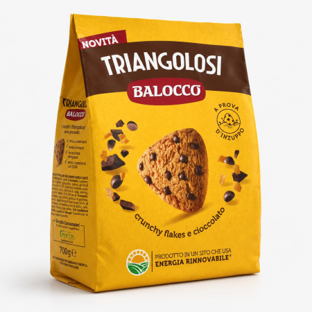 Biscuiți & Fursecuri - Balocco Premium Triangolosi 700g