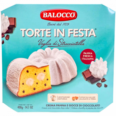 Specialități Crăciun 2025 - Balocco Torte in Festa Stracciatella 400g