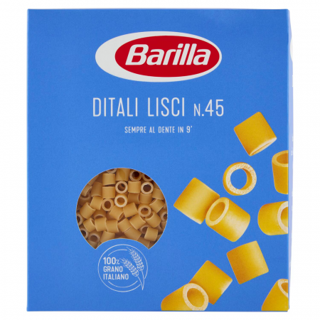 Paste Italiene - Barilla 45 Ditali Lisci 500g