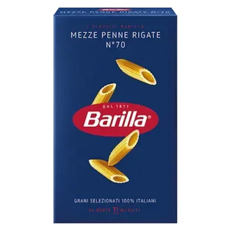 Produse Alimentare - Barilla 70 Mezze Penne Rigate 500g