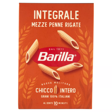 Produse Alimentare - Barilla Integrale Mezze Penne Rigate 500g