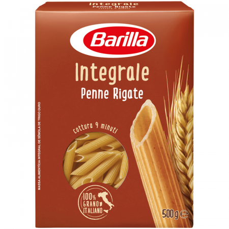 Paste Italiene - Barilla Integrale Penne Rigate 500g