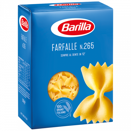 Paste Italiene - Barilla N265 Farfalle 500g