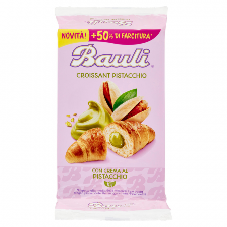 Croissante, Foitaje & Prăjiturele - Bauli Croissant Pistacchio 250g