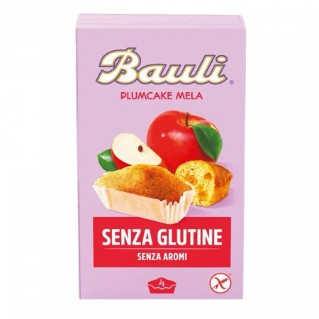 Produse Alimentare - Bauli Plumcake Mela Senza Glutine 132g