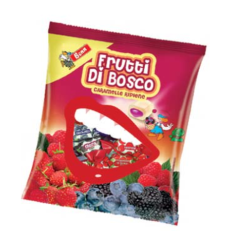 Produse Alimentare - Benn Caramelle Frutti di Bosco 250g