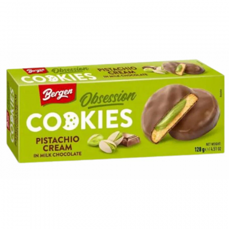 Biscuiți & Fursecuri - Bergen Obsession Pistacchio Chocolate HU 128g