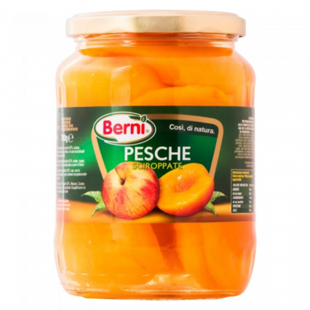 Dulceață, gem, compot - Berni Pesche Sciroppate 700g