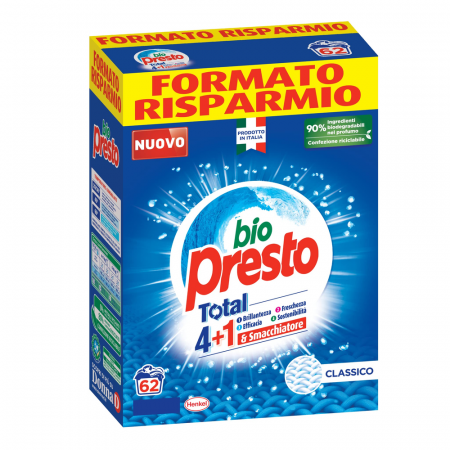 Spălare & Întreținere Rufe - Bio Presto 62 spalari