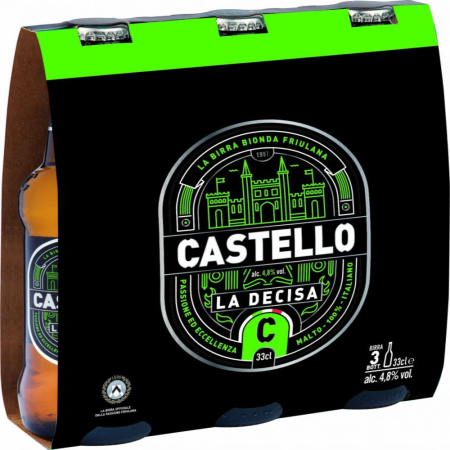 Băuturi - Birra Castello Tris 3x330ml