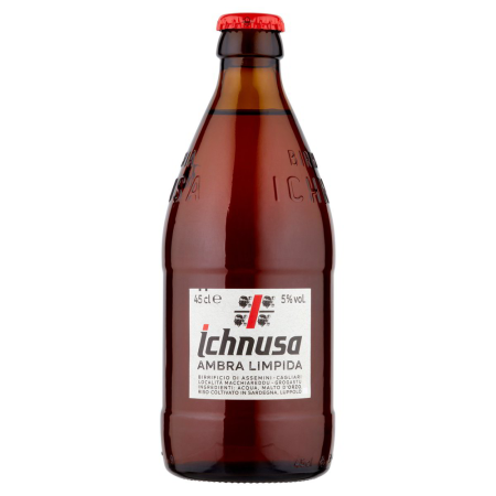 Băuturi - Birra Ichnusa Ambrata 450ml