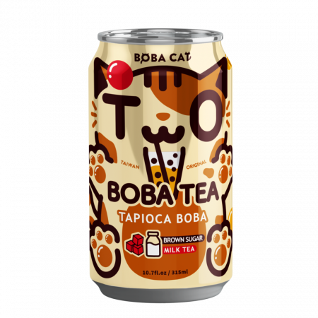 Halloween 2025 - Boba Cat Brown Sugar Bubble Tea TWN 315ml