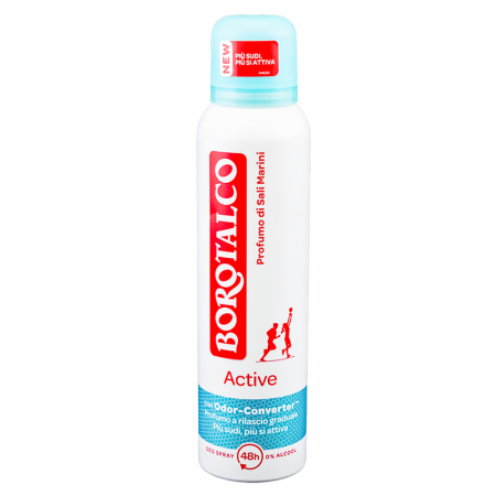 Îngrijire Personală - Borotalco Active Blu 150ml deo spray