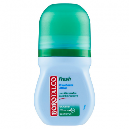 Deodorante, antiperspirante - Borotalco Fresh 50ml deo roll-on