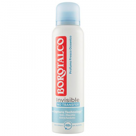 Îngrijire Personală - Borotalco Invisibile Azzurro 150ml deo spray