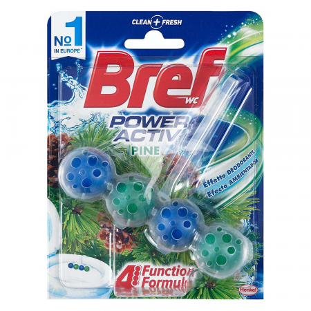 Produse de Curățenie - Bref WC Power Active Pine/Ocean tablete