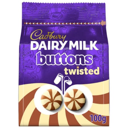 Ciocolată - Cadbury Buttons Twisted UK 110g