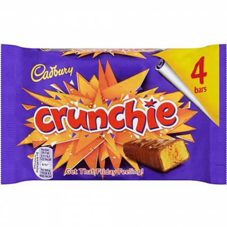 Ciocolată - Cadbury Crunchie 4pk UK 128g