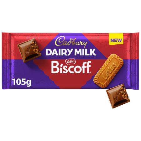 Produse Alimentare - Cadbury Dairy Milk Biscoff 105g