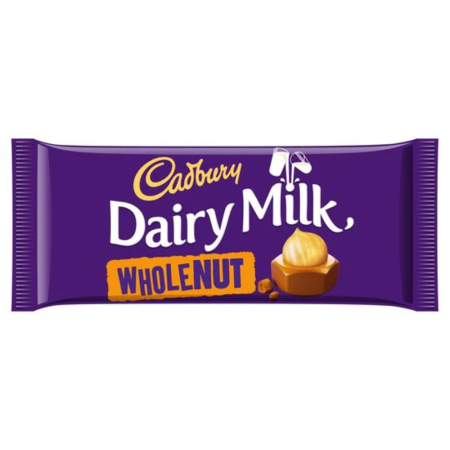 Ciocolată - Cadbury Dairy Milk Wholenut UK 120g