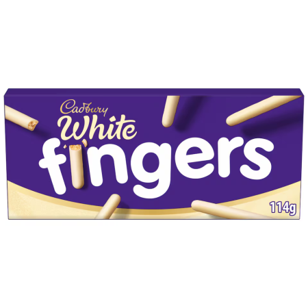Ciocolată - Cadbury White Fingers UK 114g