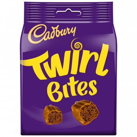 Ciocolată - Cadbury Twirl Bites Bag UK 100g