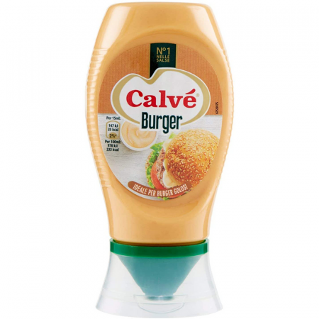 Produse Alimentare - Calve' Salsa Burger 250ml sos