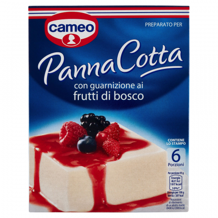 Produse Alimentare - Cameo Panna Cotta Frutti di Bosco 107g