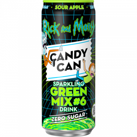 Băuturi - Candy Can Green Mix Sour Apple Zero NL 330ml
