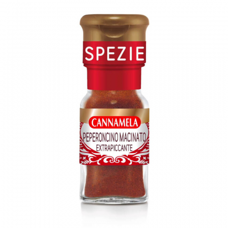 Condimente & Sare - Cannamela Peperoncino Macinato Extra Piccante 25g