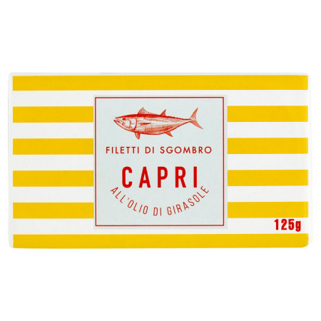 Produse Alimentare - Capri Sgombro in Olio 125g