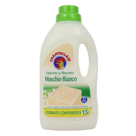 Produse de Curățenie - Chante Clair Sapone Bucato Muschio Bianco 1.5l