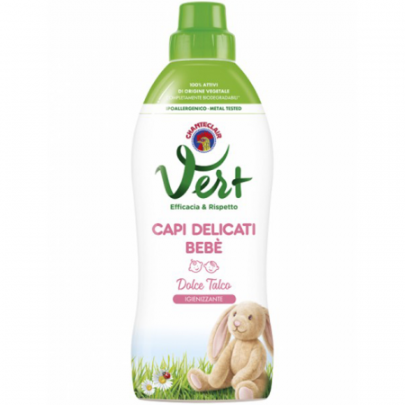 Detergent rufe - Chante Clair Vert Detersivo Bebe Delicati Talco 750ml detergent lichid