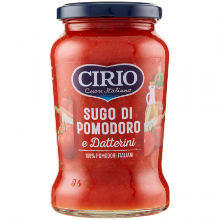 Sosuri pentru paste - Cirio Sugo Pomodori e Datterini 350g sos paste