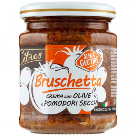 Produse Alimentare - Citres Bruschetta Crema Olive e Pomodori Secchi 200g