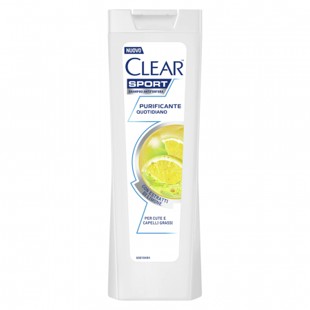 Îngrijire Personală - Clear Sport Purificante con Limone 225ml