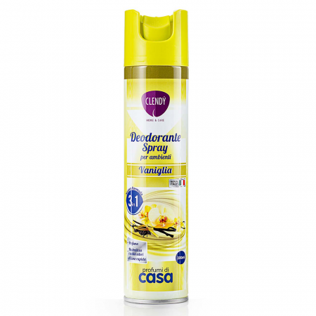 Produse de Curățenie - Clendy Spray Ambiente Vaniglia 300ml