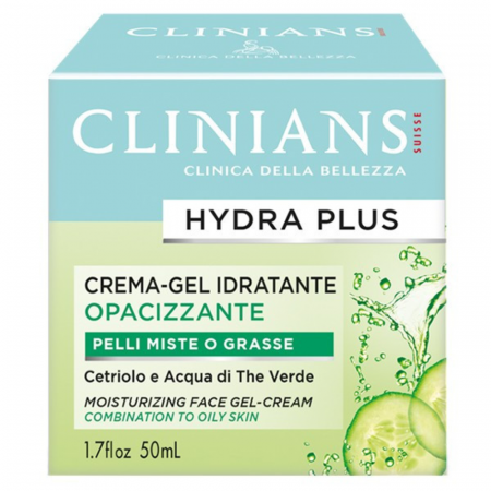 Îngrijire Personală - Clinians Crema Hydra Plus Idratante P/Grass Cetriolo 50ml
