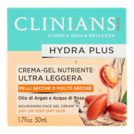 Îngrijire Personală - Clinians Crema Hydra Plus Nutriente P/Secche Argan 50ml
