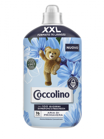 Produse de Curățenie - Coccolino 76 Blu Primavera 1.75l balsam