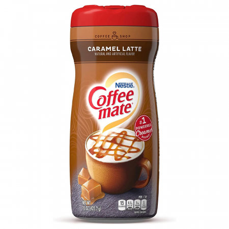 Produse Alimentare - Coffee Mate Caramel Latte USA 425g
