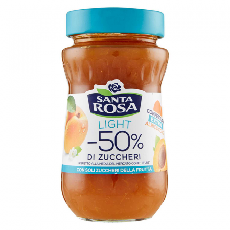 Dulceață, gem, compot - Conf. Santa Rosa Light Albicocca 260g
