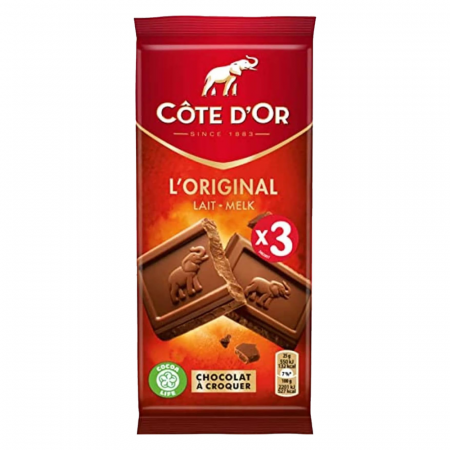 Ciocolată - Cote d'Or Milk Chocolate BEL 3x100g