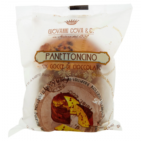 Produse Alimentare - Cova Mini Panettone Gocce Cioccolato 100g