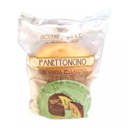 Specialități Crăciun 2025 - Cova Mini Panettone Pistacchio Celofan 100g