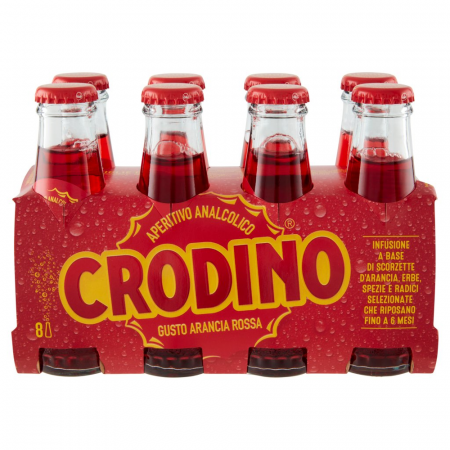 Băuturi - Crodino Aperitivo Arancia Rossa 8x100ml