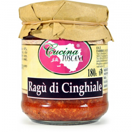 Sosuri - Cucina Toscana Ragu Cinghiale 180g sos paste