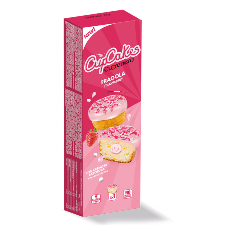 Produse Alimentare - Cuorenero Cupcake Fragola 120g