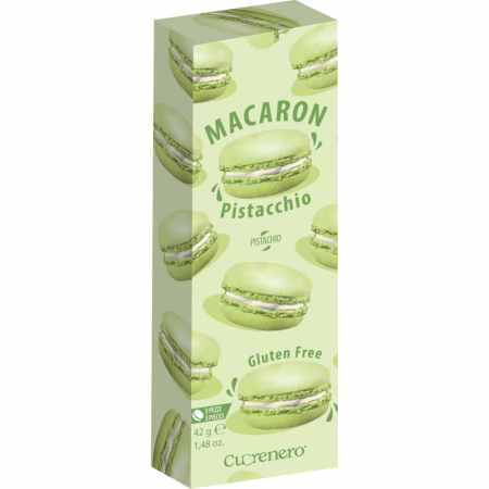 Biscuiți & Fursecuri - Cuorenero Macaron Pistacchio 42g
